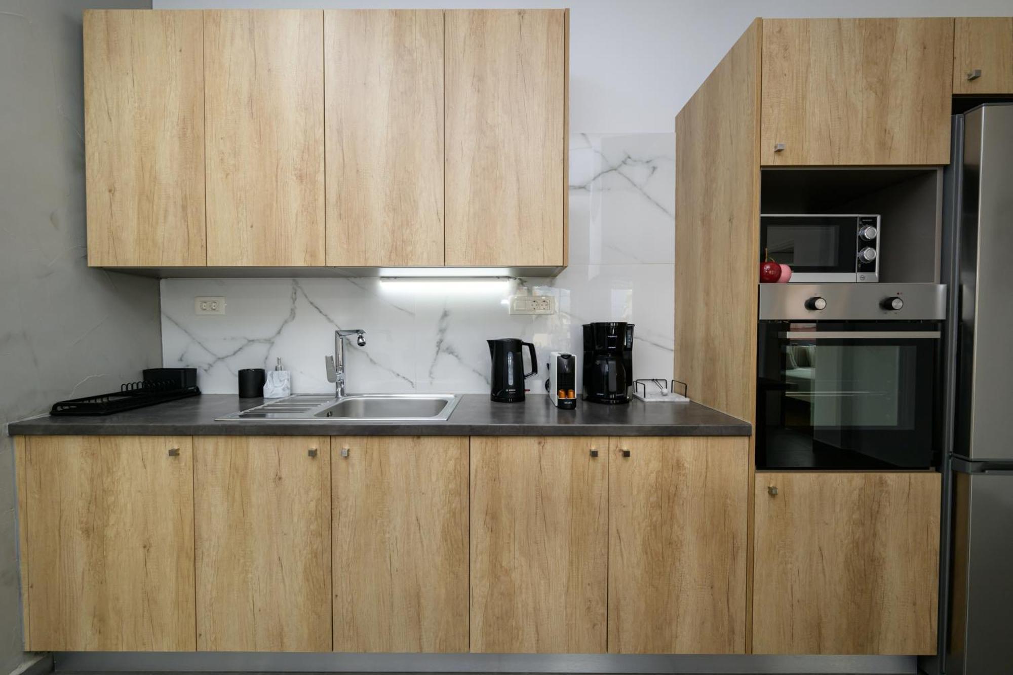 Modern Spacious Apartment 基萨莫斯 外观 照片